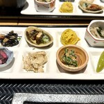 産直鮮魚と炊きたて土鍋ご飯の居酒屋 市場小路 - おばんざいプレート