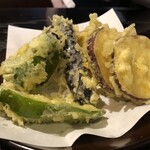 なかや 桑風庵 - 野菜天ぷら ¥900