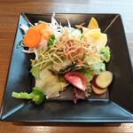 長三 - ランチセットのサラダ
