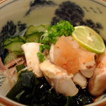 いしもん - (ノ∇≦❤)鮭白子ポン酢：500円