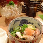 いしもん - (ノ∇≦❤)鮭白子ポン酢