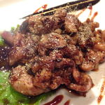 いしもん - うなぎの肝のタレ焼き(’13.09月にて)