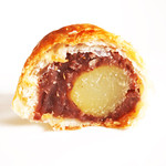 五感 - 「和栗ひと粒」栗のパイの断面 '12 5月下旬