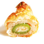 五感 北浜本館 - 「皐月若桃」桃のパイの断面 '12 5月下旬