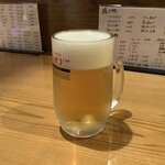 ふくろう - 【私の♡】生ビール 550円