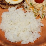 Bikkuri Donki - ・エッグバーグディッシュ150g(ライス小)850円-55円