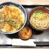 丼丼亭 - 特得天丼のミニかけそばセット
