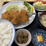 保志奈食堂 - 串カツ定食（上）