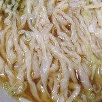 Jikasei Ramen Kikuya Shokudou - 醤油ラーメン（手打ち麺）2013年9月