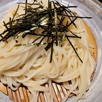 うどん家 こむぎ - ざるうどんアップ