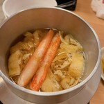 みょうが屋 - カニ釜飯