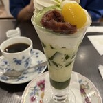 銀座みゆき館 - 抹茶パフェ