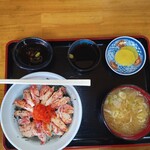 大八食堂 - 花咲かに丼