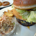 ダブルビックJバーガー　重ねた後全体