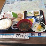 うずしお食堂 - ハマチ定食