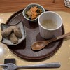 Brochette Namioka - 前菜(茹で落花生、夏野菜南蛮漬、冬瓜のスリ流し)