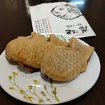 薄皮たい焼 粉こ楽 - 薄皮たい焼 粉こ楽のたい焼き