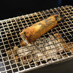 セリュー - ランチコース 9680円 の和歌山 鮎 ズッキーニ ハーブソース