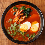North Indian style spicy curry Ramen