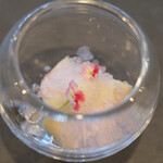 セリュー - ランチコース 9680円 の山梨 桃 ベルベーヌ ヒューガルデン