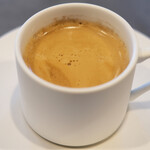 セリュー - ランチコース 9680円 のコーヒー