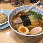 中華麺工房 男爵 - 半チャンセット