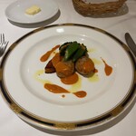 ラ・トリロジー - 温菜(帆立ソテー)