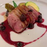 ラ・トリロジー - 肉(鴨胸肉のロティ)