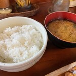 松村 - 白米、味噌汁　2023.08