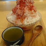 かなくま餅 - かき氷(さぬきひめ苺)