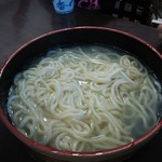 釜あげうどん 長田 in 香の香 - たらいうどん小（釜揚げ大サイズが３人前入っています）
