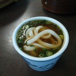 釜あげうどん 長田 in 香の香 - うどん投入～♪