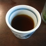 釜あげうどん 長田 in 香の香 - ダシ投入～♪