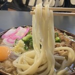 めんや七福 - 肉うどん（690円）
            うどん