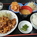 中華料理 濃河 - 料理写真:コマ焼き定食