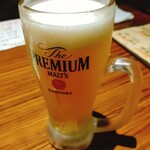 Zero - 生ビール ¥630（税込）