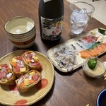 奥武島いまいゆ市場 - 料理写真:豪華な夕飯？？