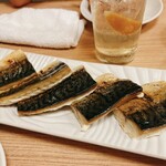Shummi Dokoro Kuroshio - 本日の焼魚　鯖の塩焼き