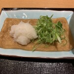 Sobadokoro Inataya - 九条葱と出汁いっぱいのキツネ