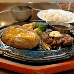 肉の万世 - H180カットステーキランチ2420円