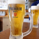 アジアの屋台飯LOTUS - 生ビールも飲んじゃった