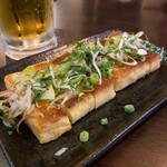 ルッカ - 焼き油揚げの香味野菜のせ