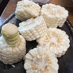 焼肉かのん - 白とうもろこし刺し