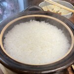 焼肉かのん - 奥さんと2人なのに土鍋ご飯二合(笑)