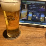 Beer Bar The Sapporo Stars - 一度注ぎ