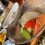 Wakura - 夏野菜たっぷりの揚げ浸し。