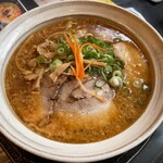 総社ラーメン鬼ノ城 - 味噌チャーシュー