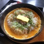 らあめん花月嵐 - 鉄板イタめし（にんにく）