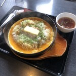 らあめん花月嵐 - 鉄板イタめし（にんにく）