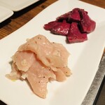 焼肉うしごろ - 上ミノ、ハツ